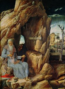 Św. Hieronim autorstwa Andrea Mantegna